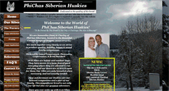 Desktop Screenshot of phichas-siberians.com